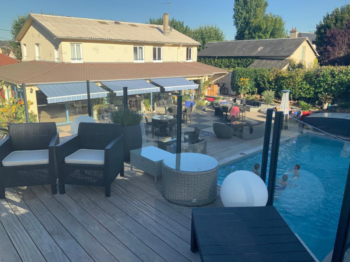 Hotel La Piscine Villers-sur-Mer Exterior foto